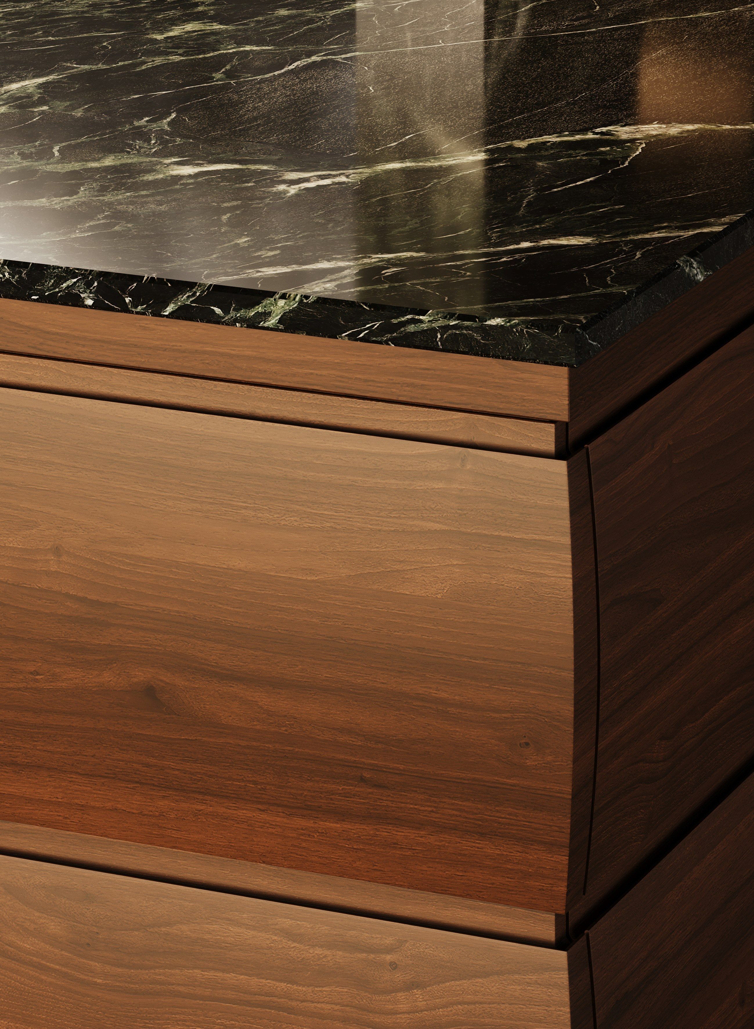 Встроенная кухня из грецкого ореха L'Ottocento Chronos 2.2 ARCH-00153162 - Вид №4