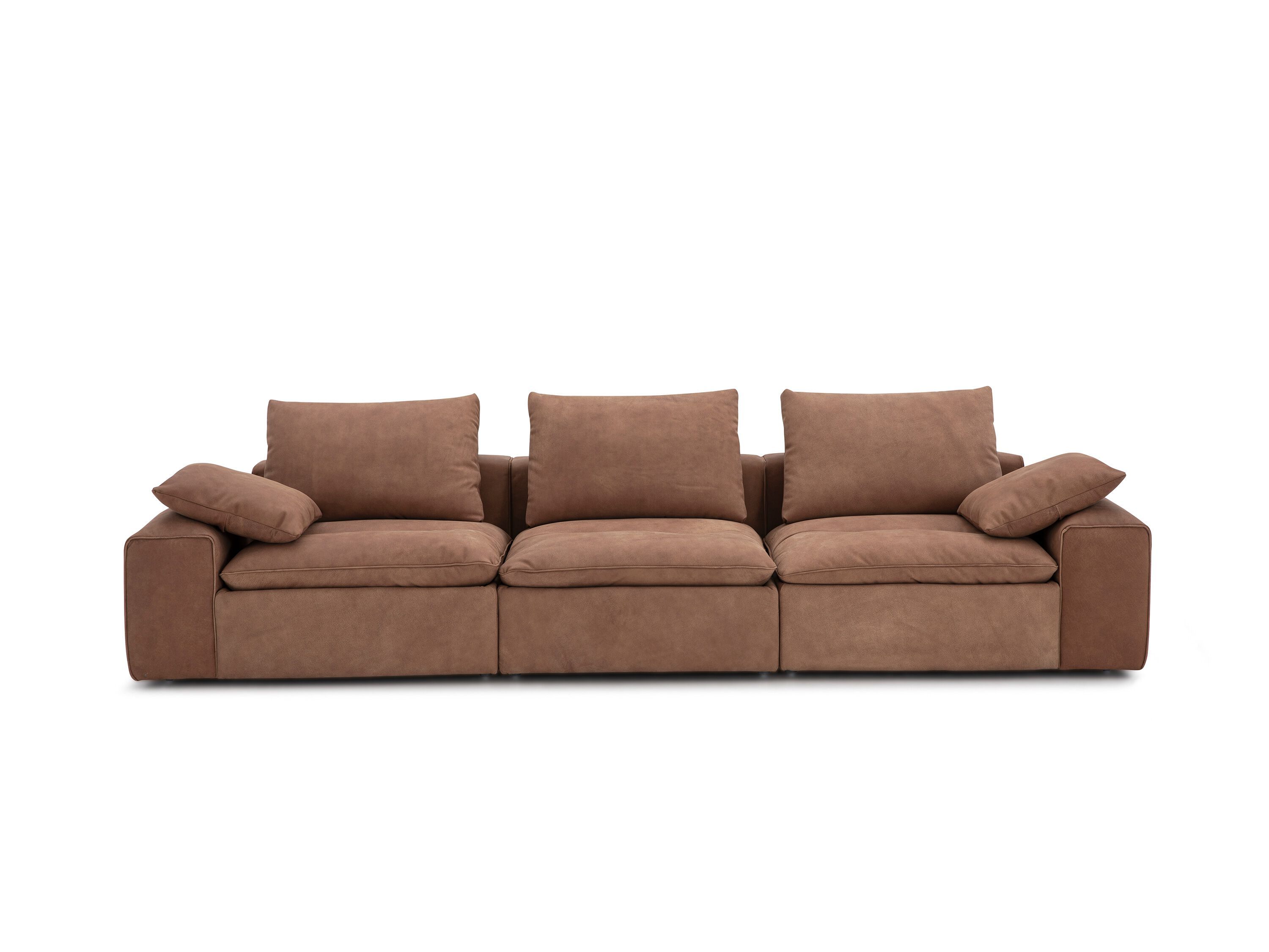 Кожаный линейный диван CAMPO DE' FIORI MIST ARCH-00099672 - Вид №4