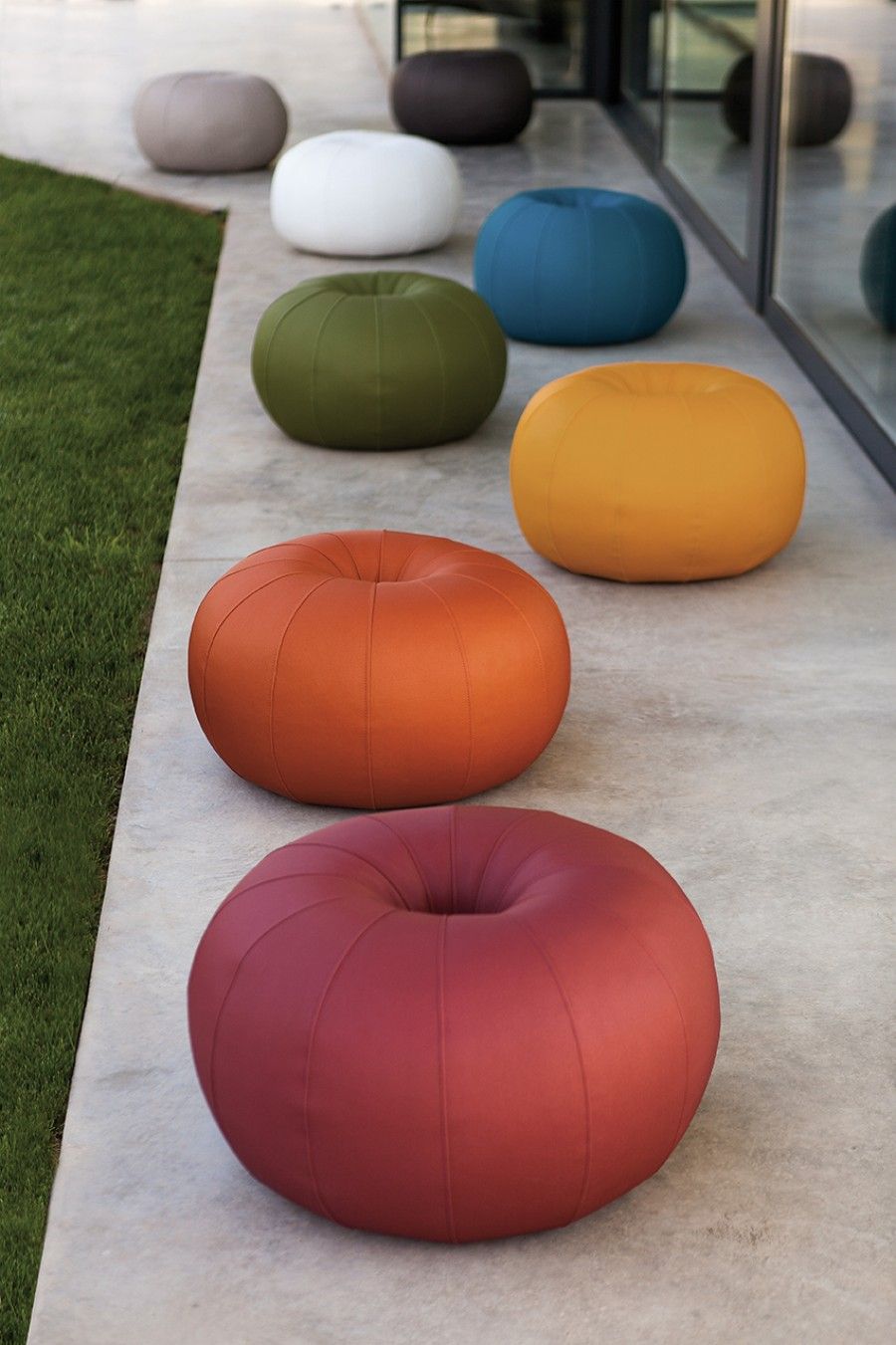 Круглый садовый пуфик OGO MANDARINA ARCH-00090715 - Вид №5