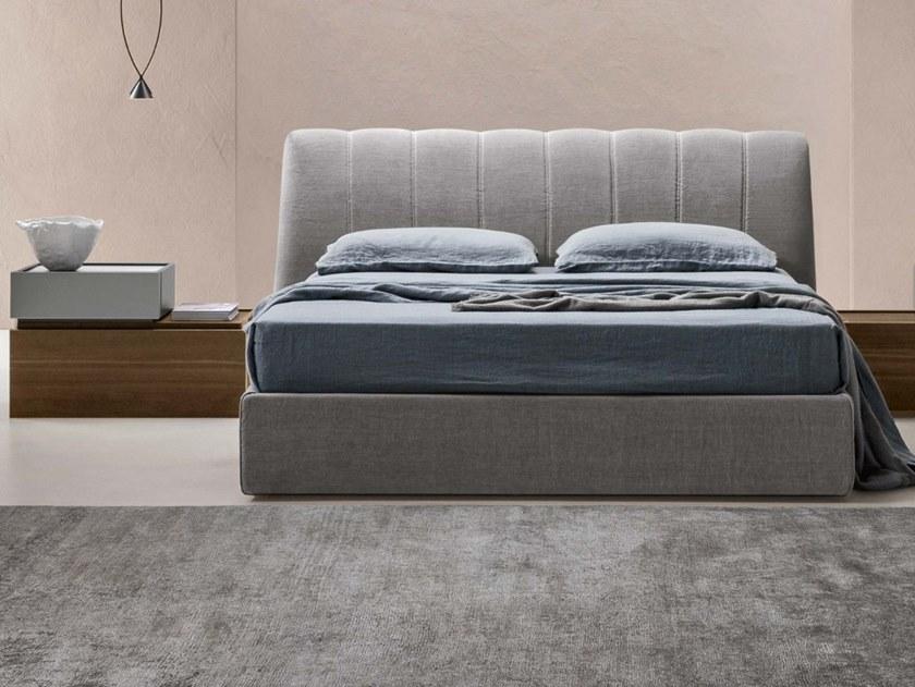 ZANETTE Кожаная кровать с обивкой и изголовьем sun-id-1457238 - Вид №1