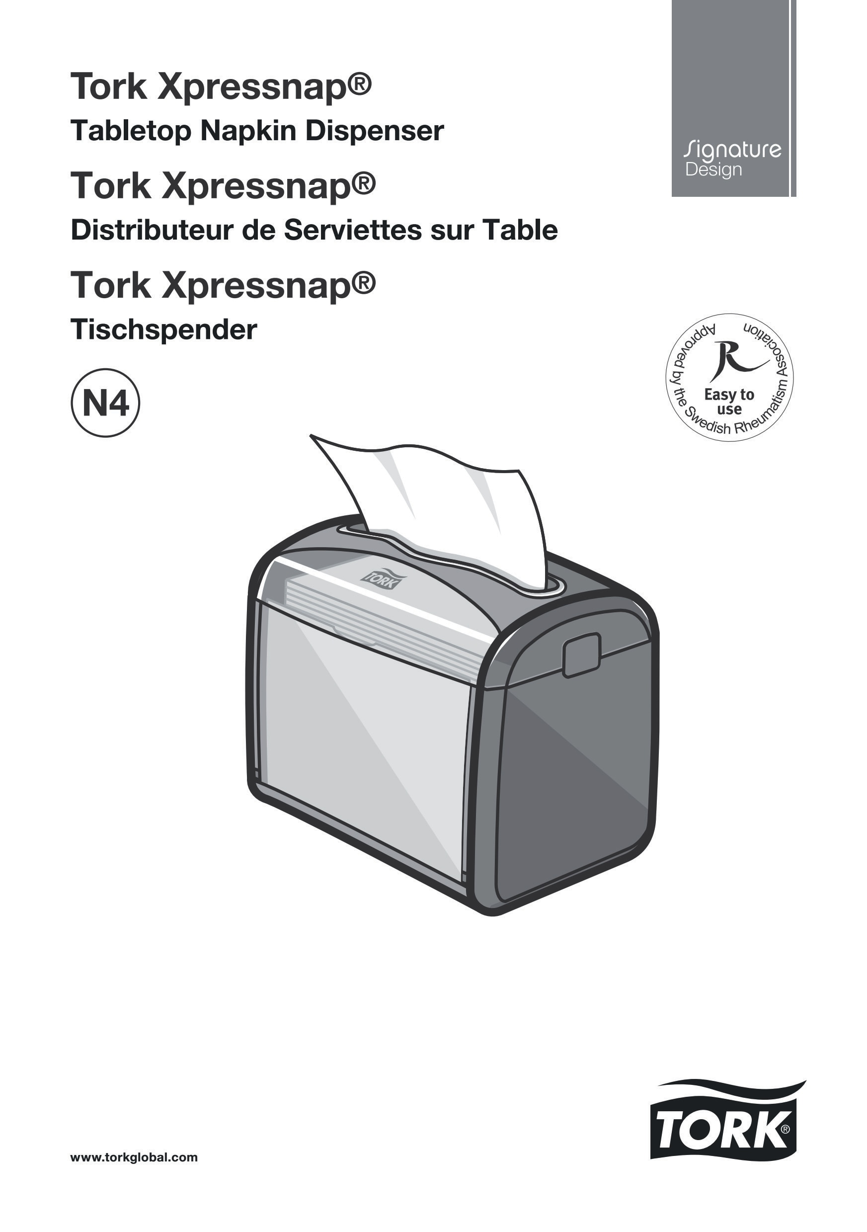 27261149 Диспенсер для столовых салфеток Xpressnap® Tork  - Вид №4