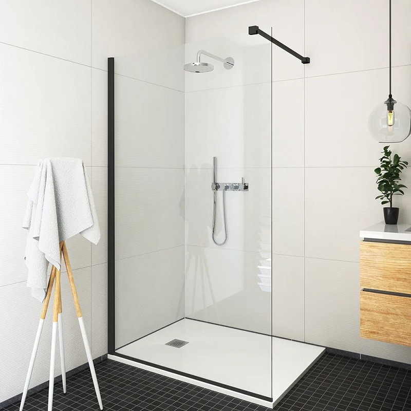 Душевая перегородка Walk In Terra ts open 00631 BLACK Словения Kolpa-San  - Вид №1