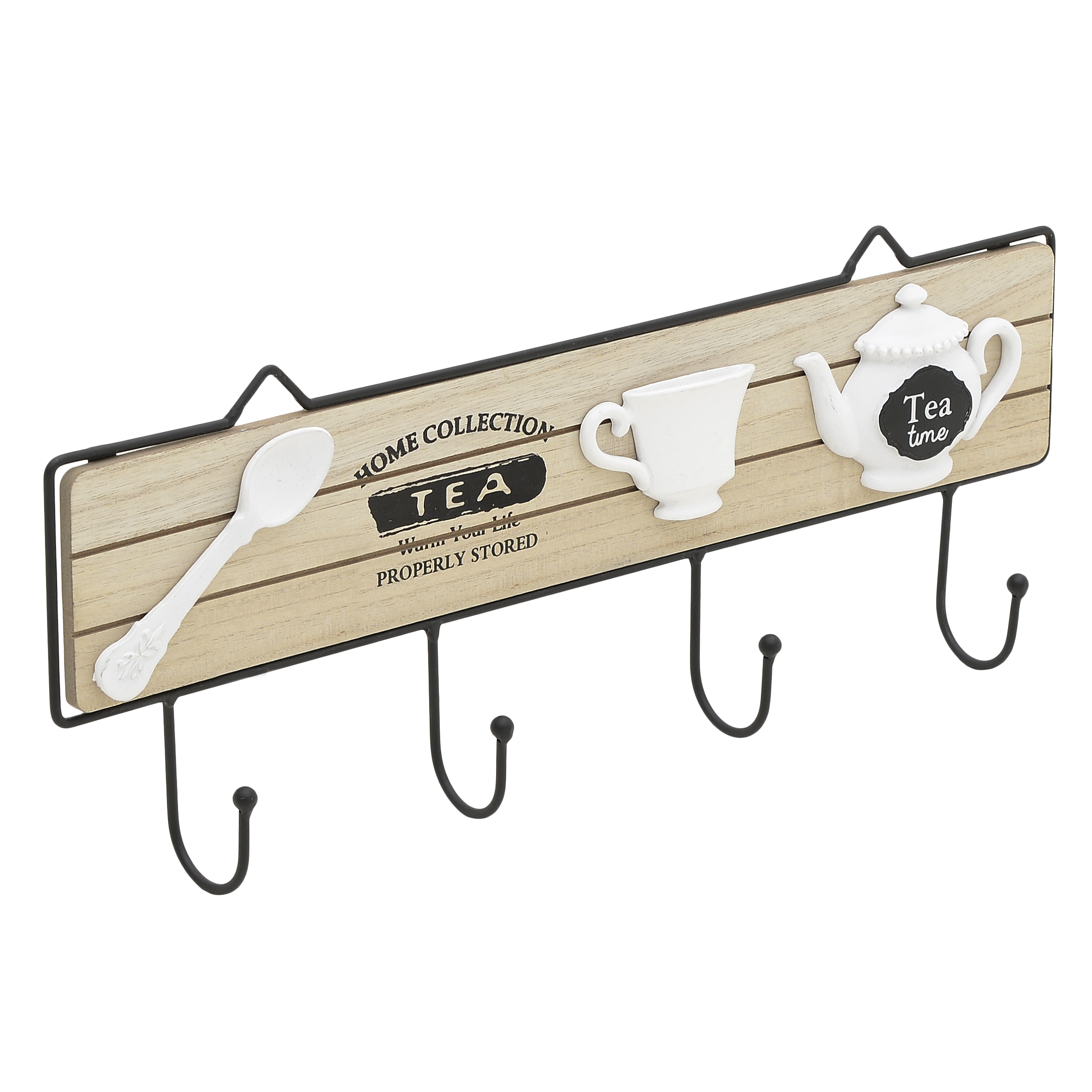 3870874.0047 ВЕШАЛКА НАСТЕННАЯ, 4 КРЮЧКА TO4ROOMS  - Вид №1