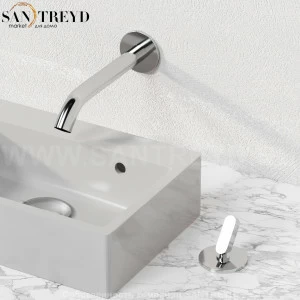 Смеситель с джойстиком ARUB1081S SQUARE для раковины хромированный