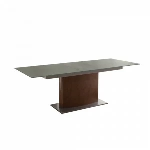 Обеденный стол раздвижной темный орех 180-220 см Rainbow ESF FASHION 044041 Коричневый