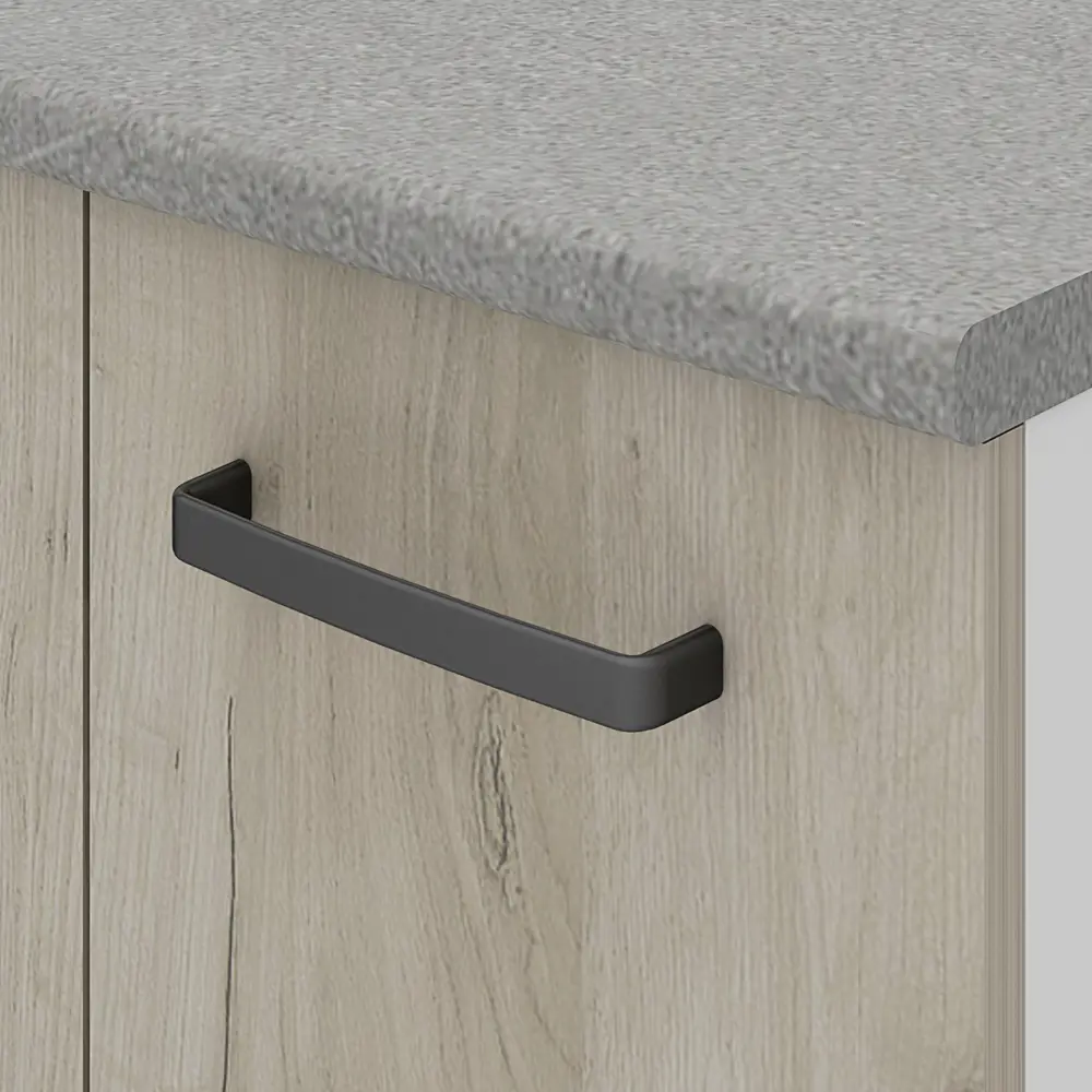 Напольный кухонный шкаф Дейма темный 60 см с элегантной фрезеровкой 86720865 Santreyd STLM-1584641 - Вид №4