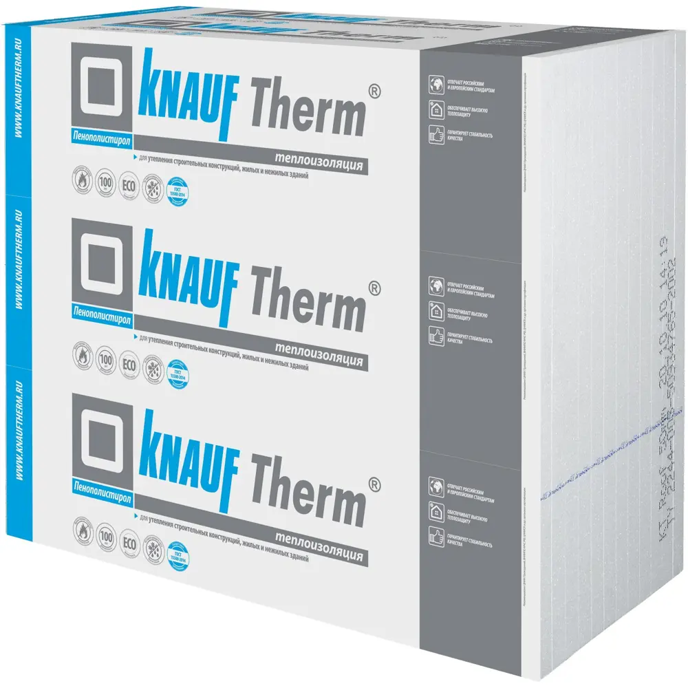 KNAUF THERM Дача — пенополистирол для утепления загородных домов и балконов 18692682 STLM-0012071 - Вид №2