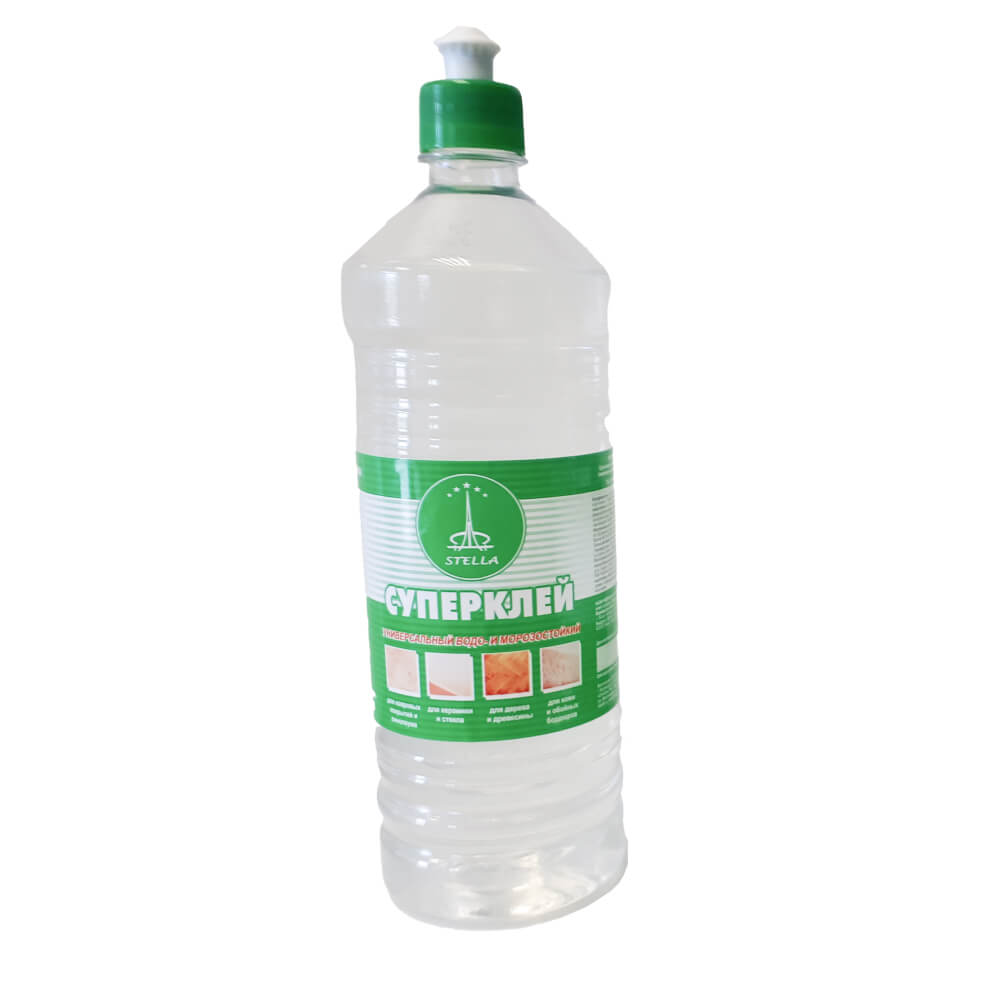 Монтажный клей универсальный Stella прозрачный 100 кг на м.кв (12 шт. в упак) STSR-1237