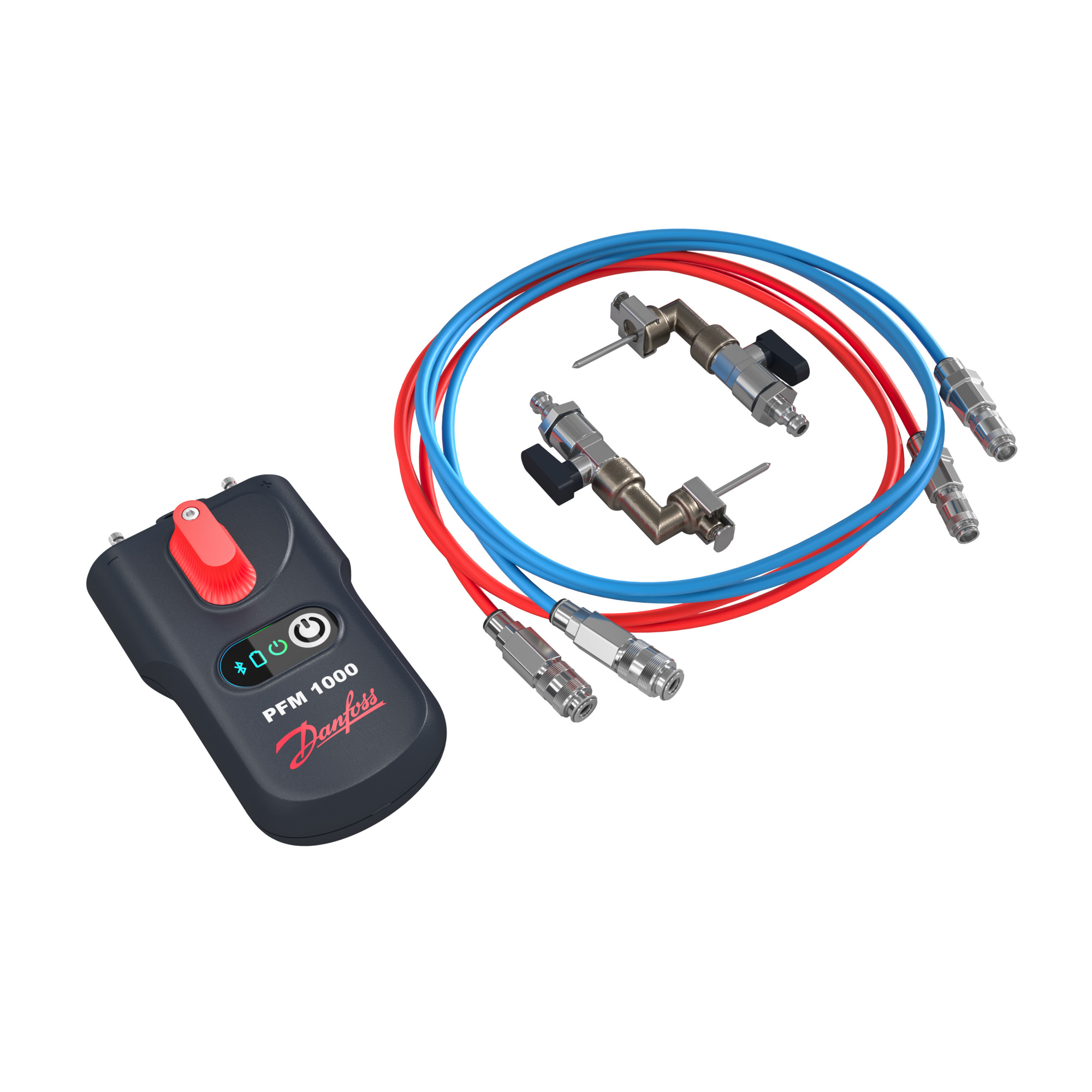 Danfoss Прибор для измерения перепада давлений и расхода PFM PFM 1000 измерительный прибор PN10 бар 003Z8260  - Вид №17