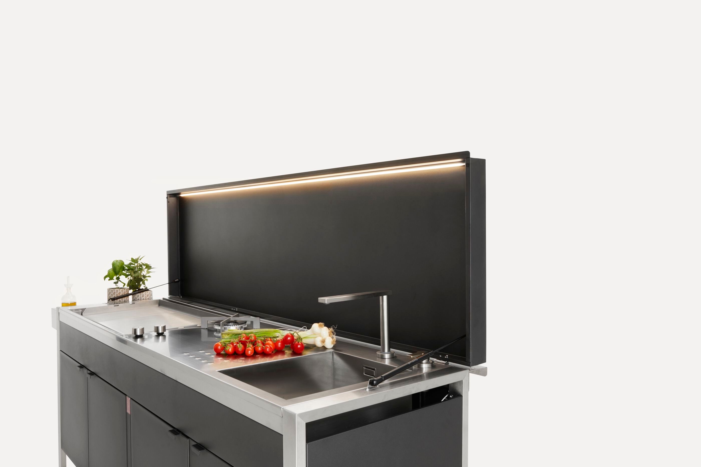 Газовая плита из нержавеющей стали PLA.NET Outdoor Cooking Kitchen ARCH-00119280 - Вид №8