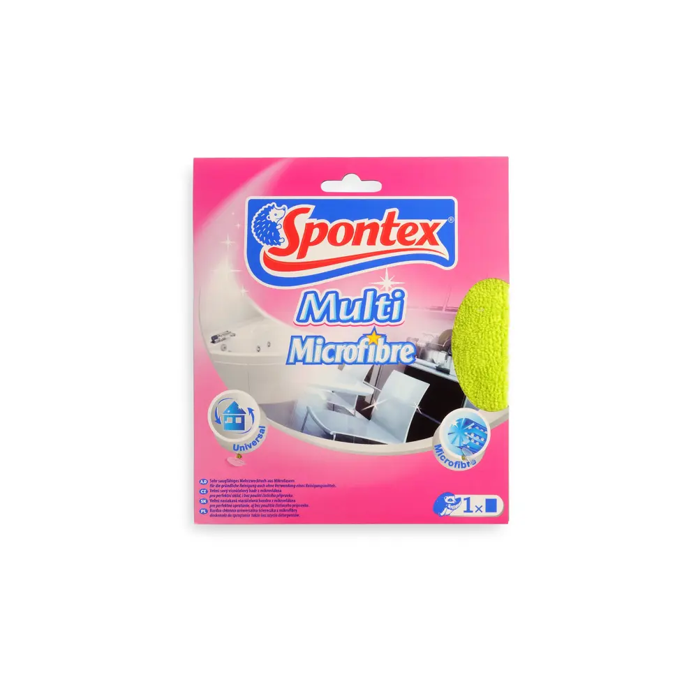 Тряпка из микроволокна Spontex Multi 1 шт 84177036 STLM-2038966  - Вид №2