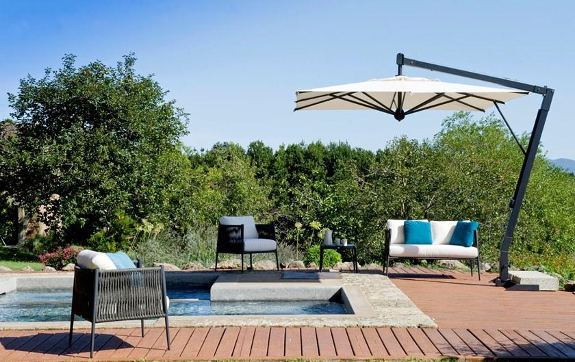 Unopiù Садовое кресло из алюминия и полиолефиновой веревки Luce Lunpog - Вид №2