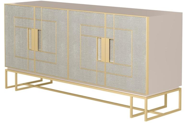 FRATO Буфет из лакированной древесины с распашными дверцами Piémont Ffu280009aat  - Вид №1