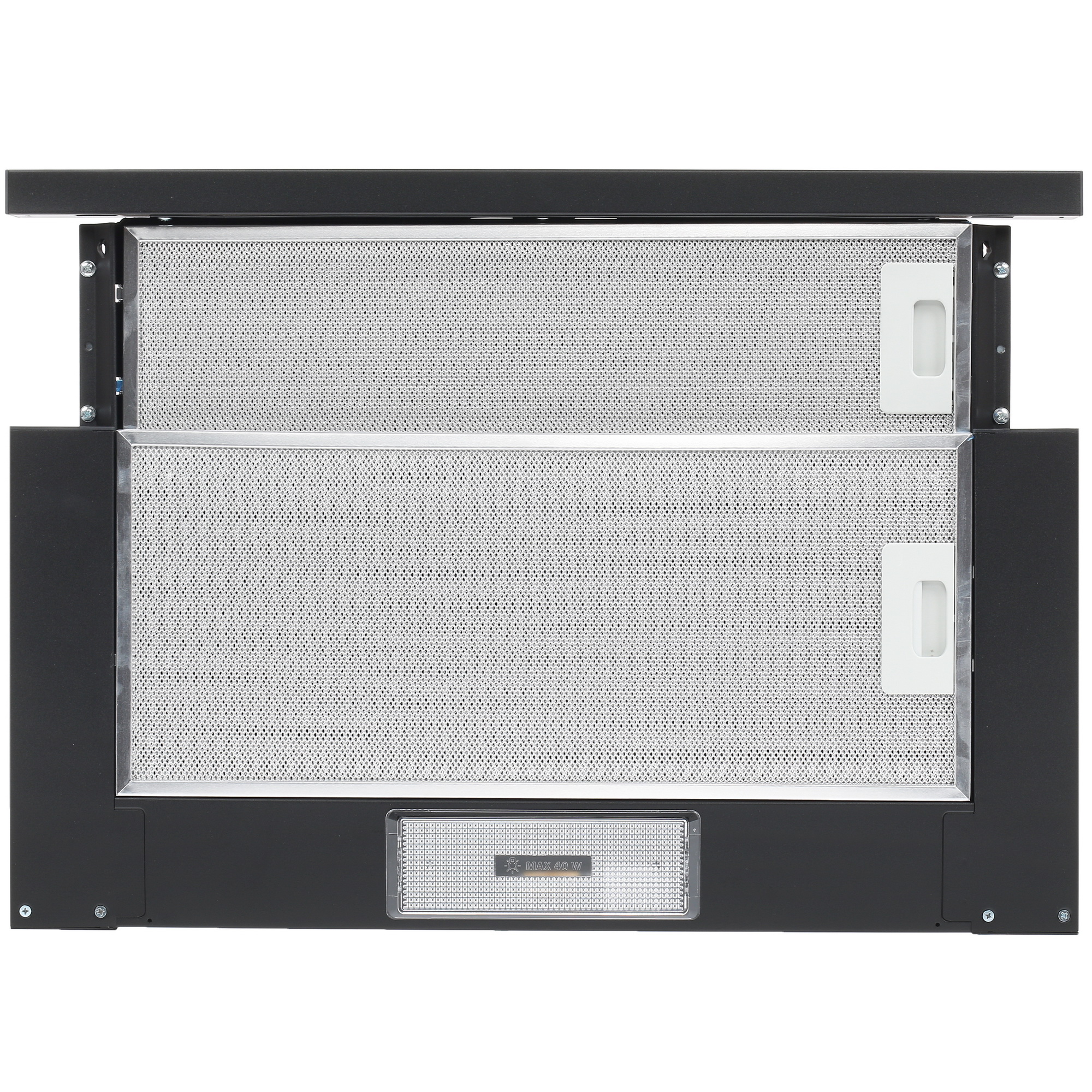 1607103 Вытяжка телескопическая KRONA KAMILLA 600 Glass черный/черный STDN-0145655 - Вид №9