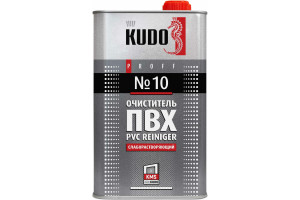 18574105 Очиститель для ПВХ №10 слаборастворяющий 1000 мл SMC-010 11606213 KUDO