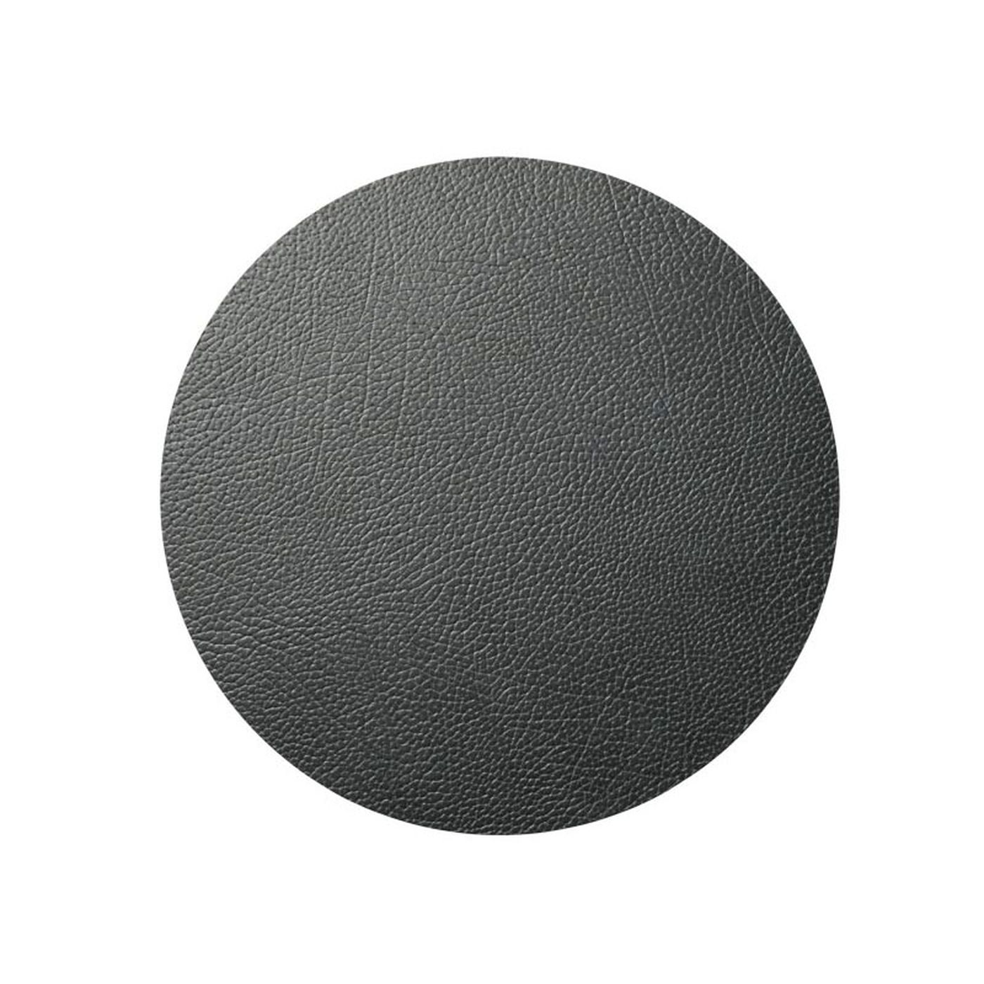 981290 HIPPO black-anthracite подстановочная салфетка круглая, диаметр 40 см, толщина 1,6 мм;LIND DNA 