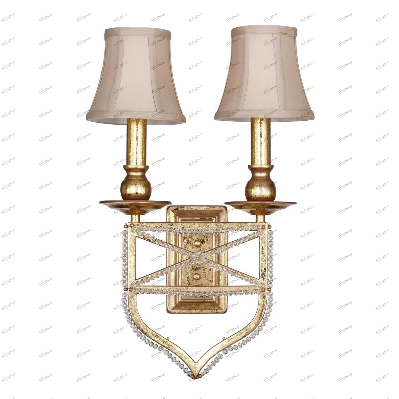 Бра Favourite Marquise 1922-2W FAVOURITE  077759 Бежевый;золото 