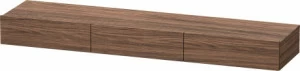 DS827302121 Полочка с ящиком DuraStyle #DS8273 1800 x 440 мм Орех темный декор