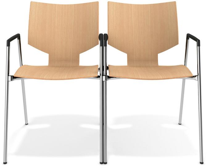 Деревянный стул с подлокотниками Lynx i 3572-10 Santreyd - Вид №2