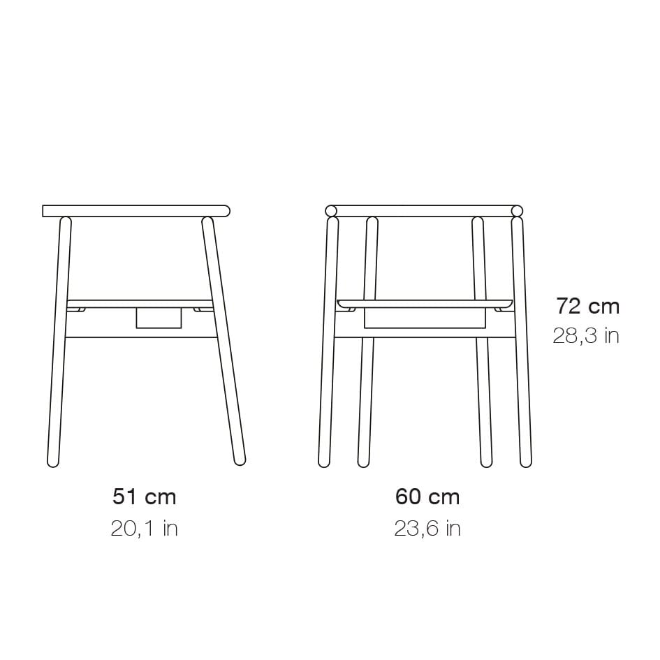 Деревянный стул с подлокотниками Branca Lisboa MARS ARCH-00110426 - Вид №14