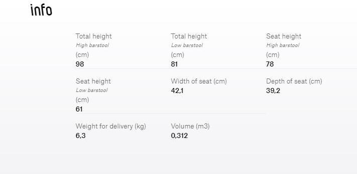 TON Табурет деревянный со спинкой Split sun-id-1400318 - Вид №6