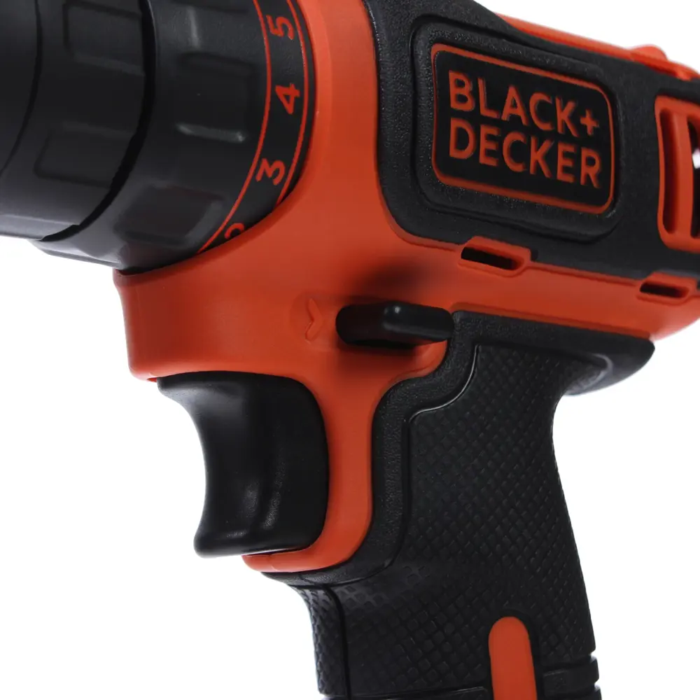 Дрель-шуруповерт аккумуляторная Black&Decker BDCDD12, 10.8 В Li-ion 2х1.5 Ач BLACK + DECKER STLM-2008654 - Вид №2