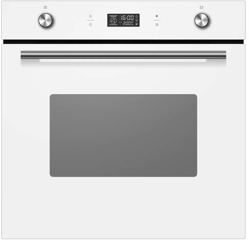 90623895 Электрический духовой шкаф Evelux Eo 650 pw 60x57.5x59.5 см цвет белый STLM-0312568