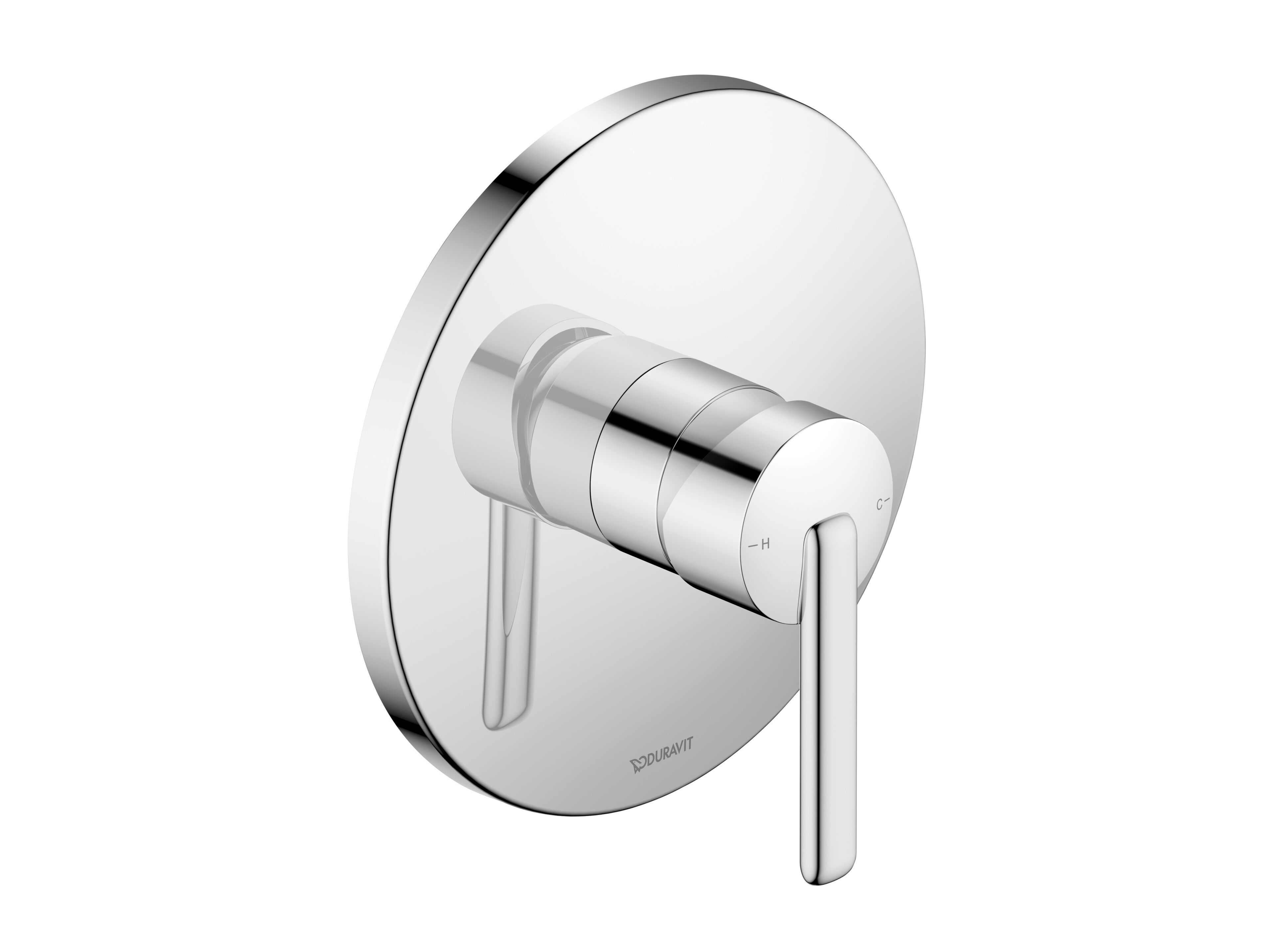 Однорычажный смеситель для душа с пластиной Duravit Balcoon ARCH-00140739