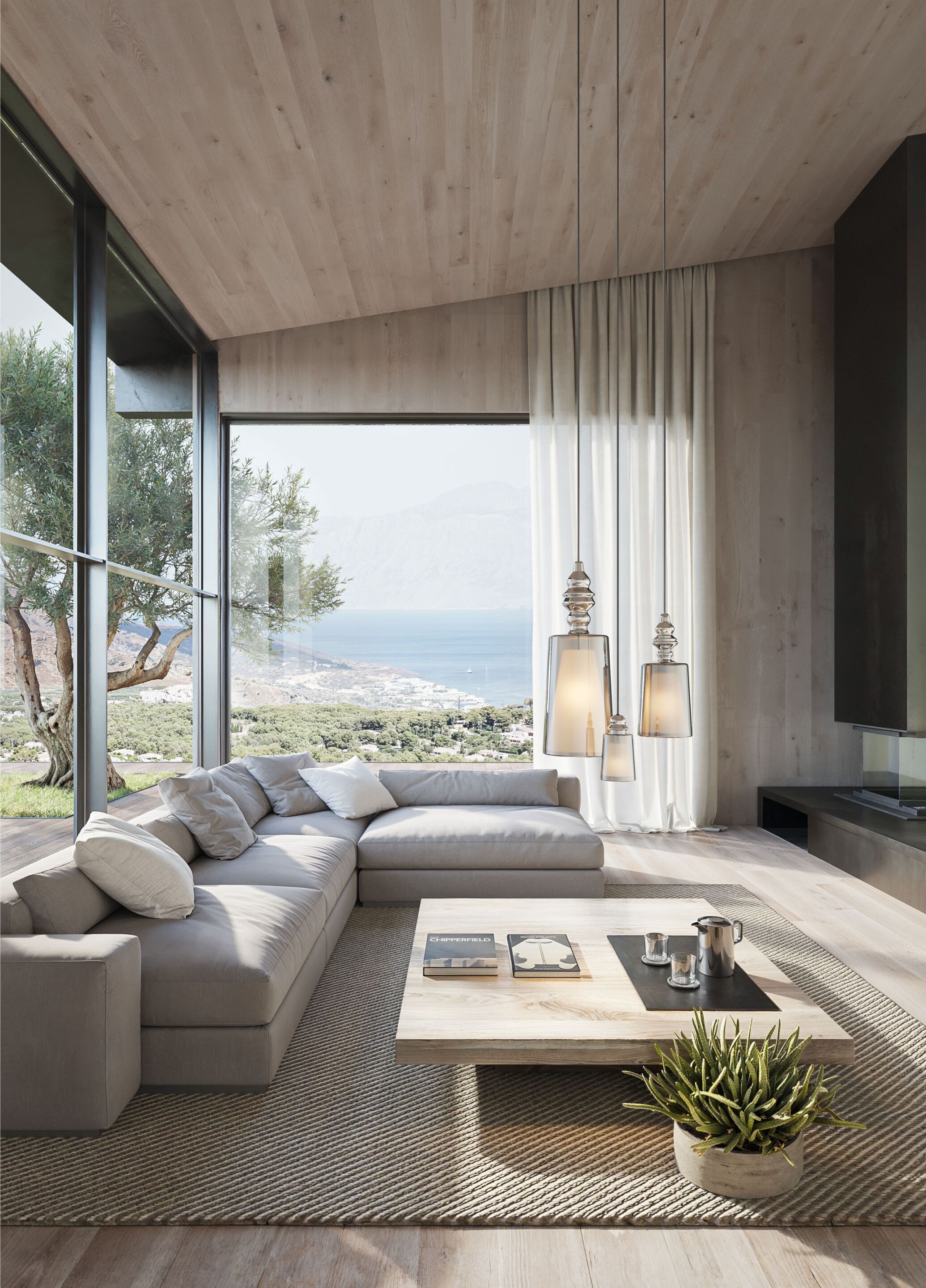 Подвесной светильник из боросиликатного стекла Karman Alibaglass ARCH-00142377 - Вид №6