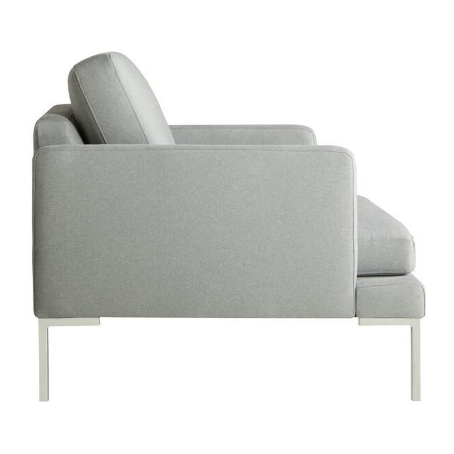 Кресло Ludvig, светло-серое Sits S1376 - Вид №2