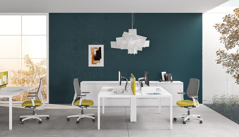 ESTEL GROUP Рабочее место с разделительными панелями More sun-id-1456350 - Вид №3