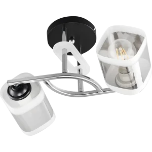 Потолочная люстра Jlight Kira E27 60 Вт, цвет черный/хром 83278752 STLM-2187913