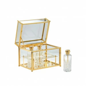 FS12-6160 FS12-6160 Коробка для духов ПАРФЮМЕРНЫЕ ЯЩИКИ Cristal & Bronze PERFUME BOXES