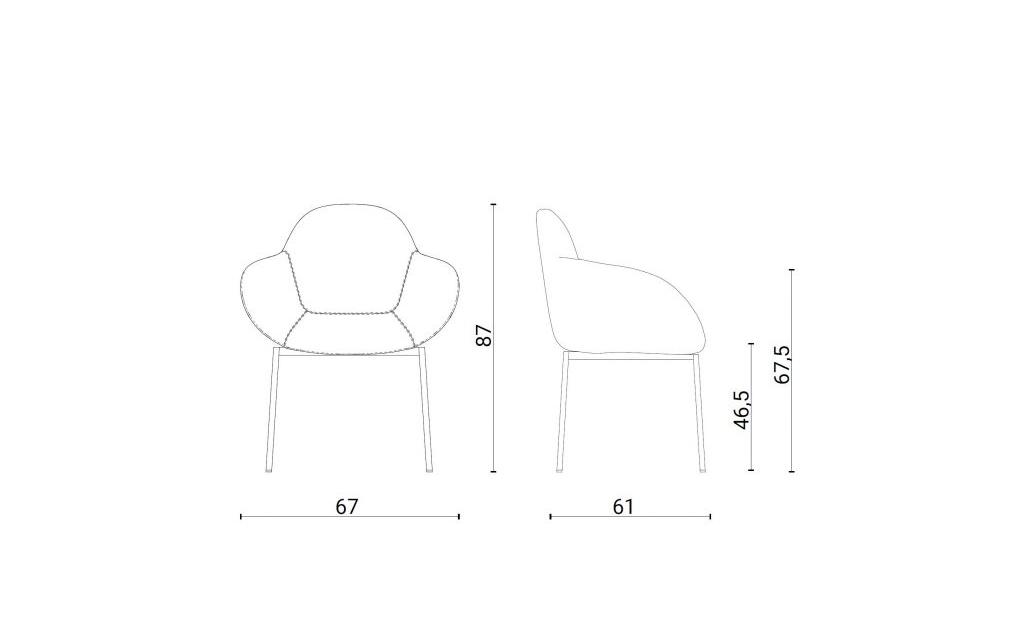 Ozzio Italia Мягкое вращающееся кресло  S449  - Вид №4