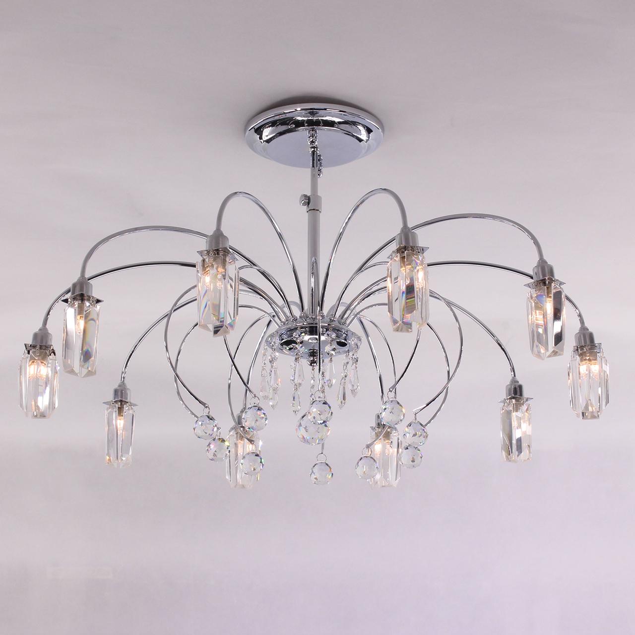 Потолочная люстра Citilux Калипсо Хром CL211101 CITILUX ДИЗАЙНЕРСКИЕ, КАЛИПСО ХРОМ 183058 Хром  - Вид №1