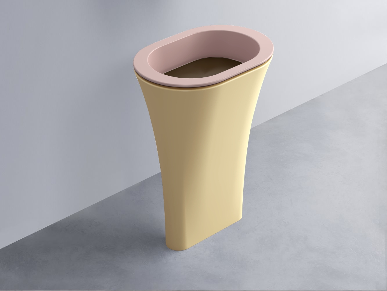 AMLA65-CP+AMPILO-CA+AMCOLO-CN Раковина Amedeo Ovale отдельностоящая cielo Enjoy + Amedeo Ceramica Cielo