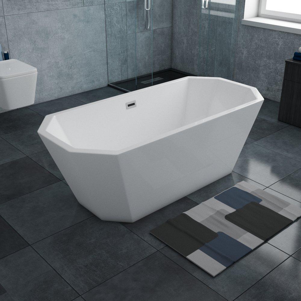 Ванна отдельностоящая GR-1301 (161x74x56) GROSSMAN  - Вид №1