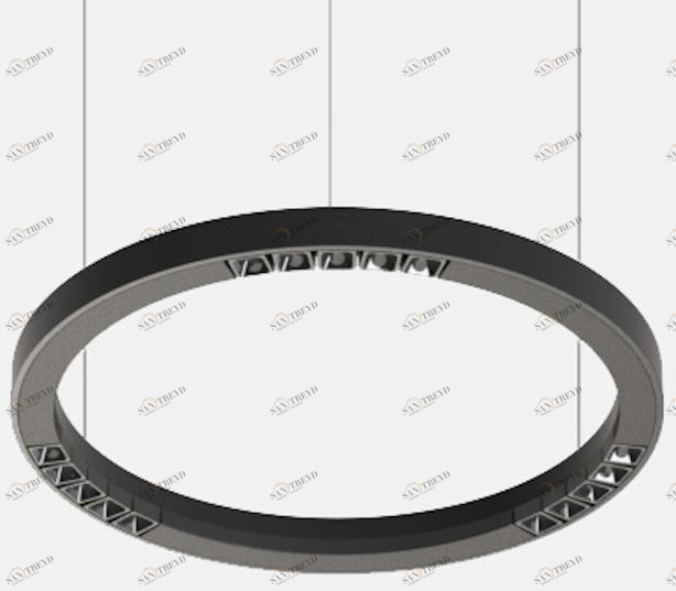 Lucifero's Светодиодная подвесная лампа из экструдированного алюминия File flex circle Fxc21.9 - fxc25.9