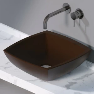 L246107 Накладная раковина на столешницу  квадратная A. e T. Italia SPOT