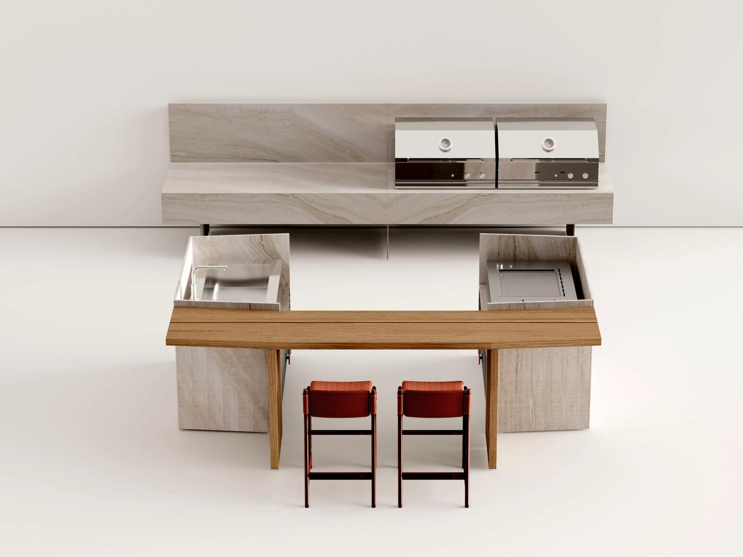 Кухня на открытом воздухе Exteta Amalfi ARCH-00024026 - Вид №4