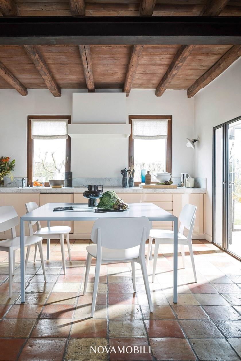 Novamobili Квадратный металлический стол Details sun-id-1437915 - Вид №1