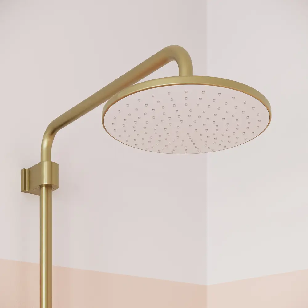 Душевая система Iddis Aiger AIGMG3Fi06 со смесителем 3 режима цвет золото STLM-2054222 - Вид №12