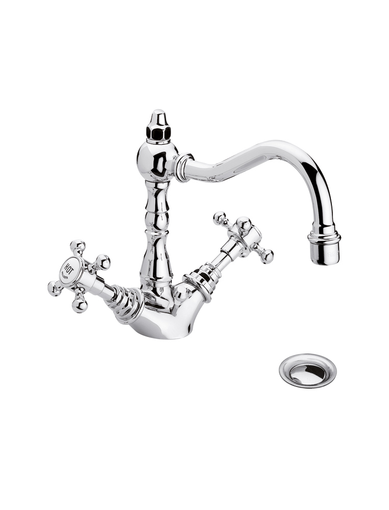 0805/5/C Bellosta Rubinetterie БЛОК УМЫВАЛЬНИКА С ОДНЫМ ОТВЕРСТИЕМ Edward