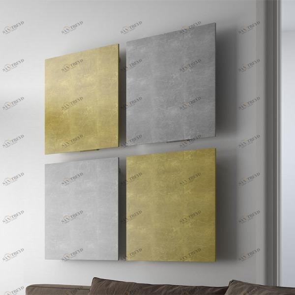 Hotech Дизайн-радиатор с отделкой сусальным золотом и серебром Prestige Collection Breuer