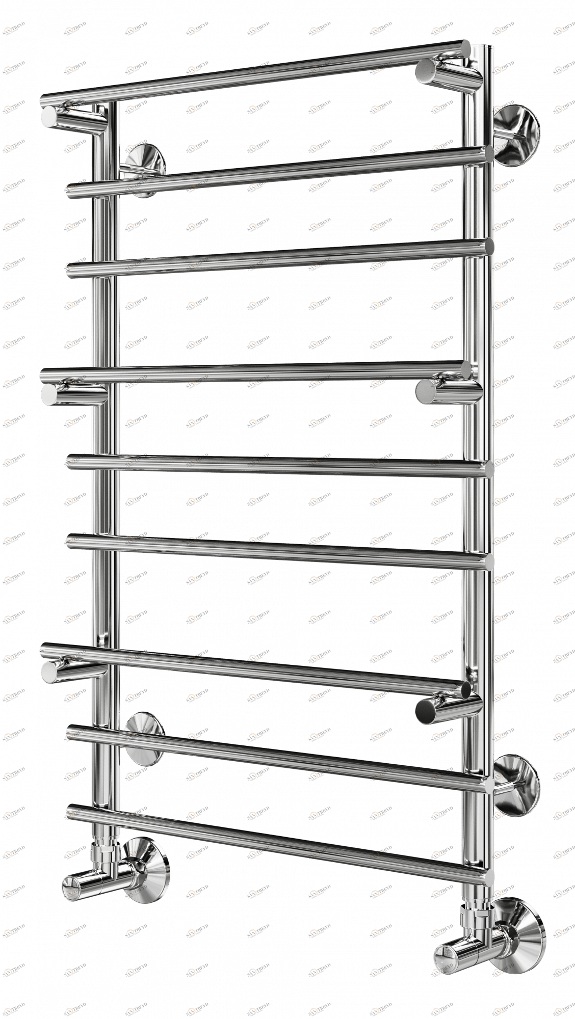 4670030723918 ЭКОНОМ Вента П9 500х835 Полотенцесушитель TERMINUS Нержавеющая сталь