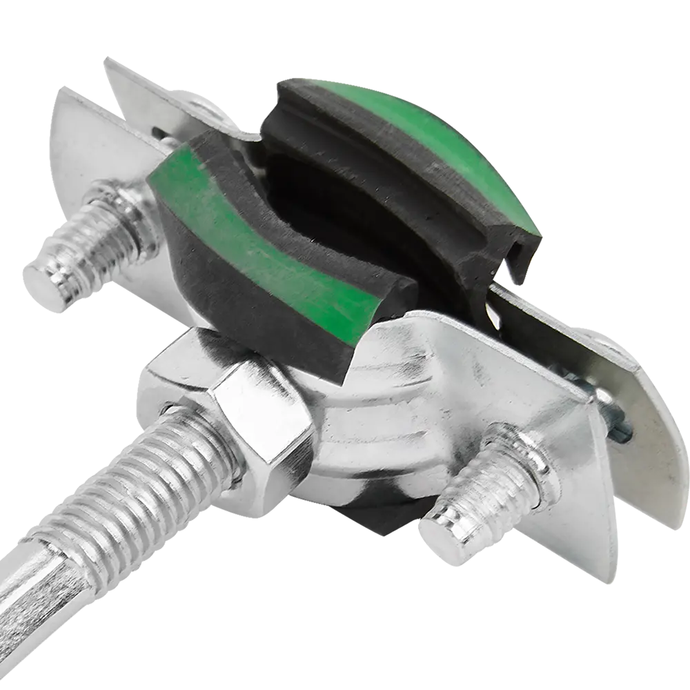 Хомут MAYER для труб ø16-19 мм со шпилькой и антивибрационным уплотнением 84858775 STLM-0056334 - Вид №2