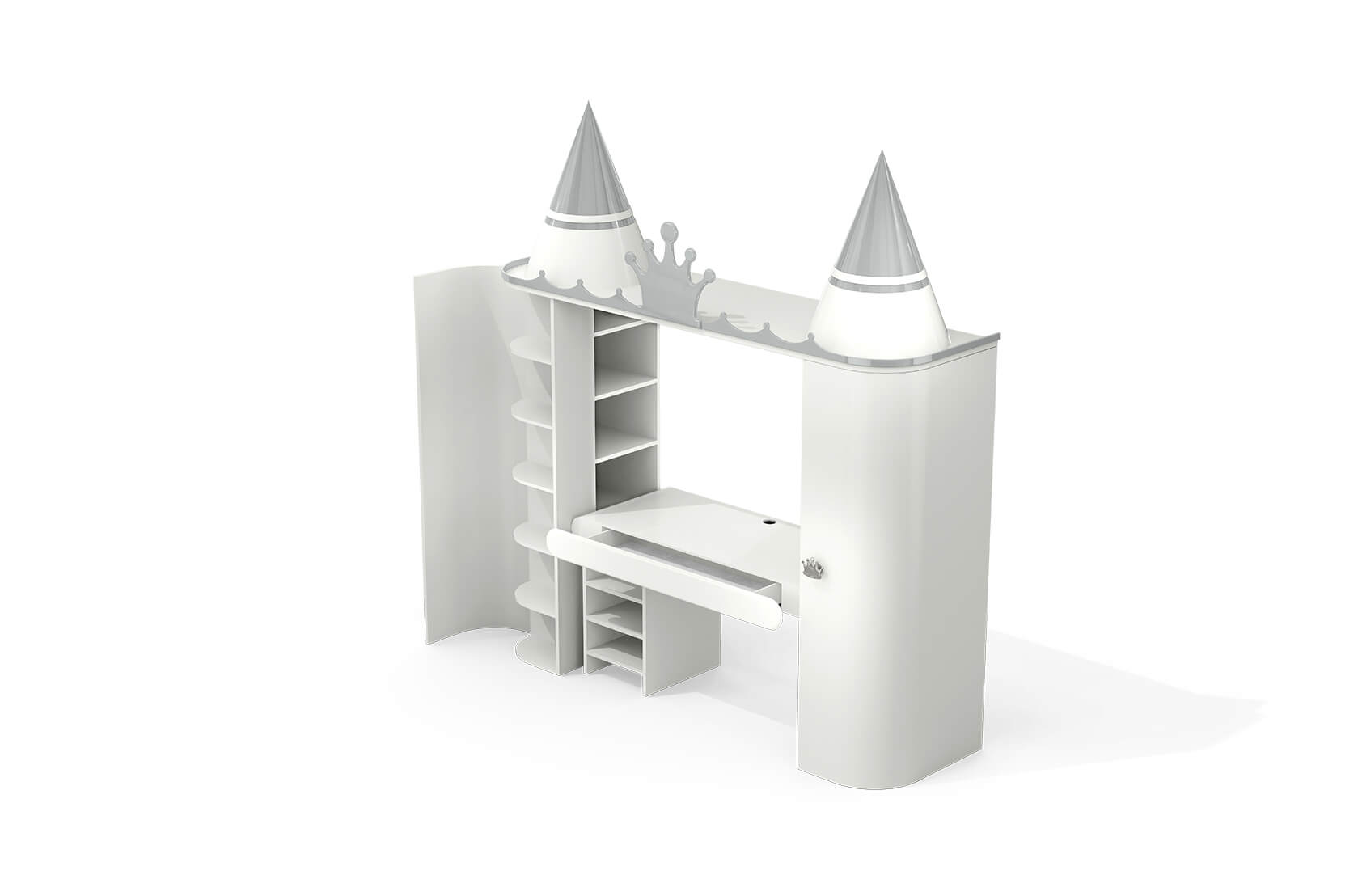 CIST366 Детский туалетный столик Короли и королевы Circu  - Вид №3