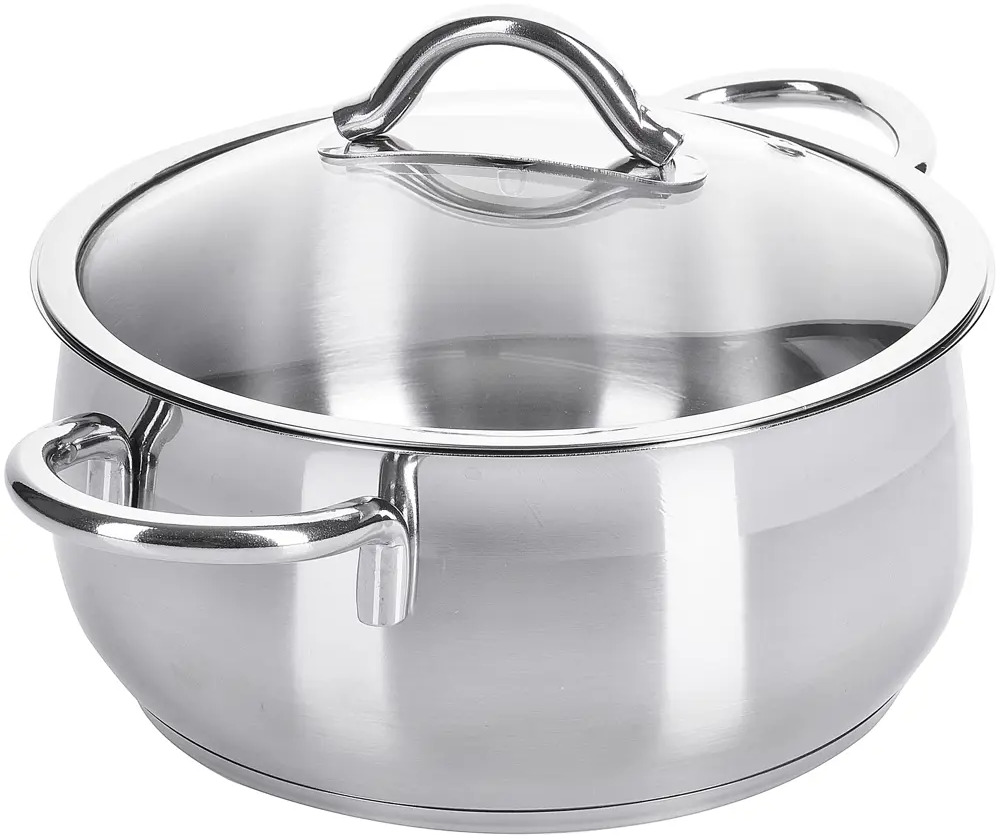 91469423 Кастрюля 8 л с крышкой Home perfect 80416 нержавеющая сталь цвет серебристый STLM-0888307