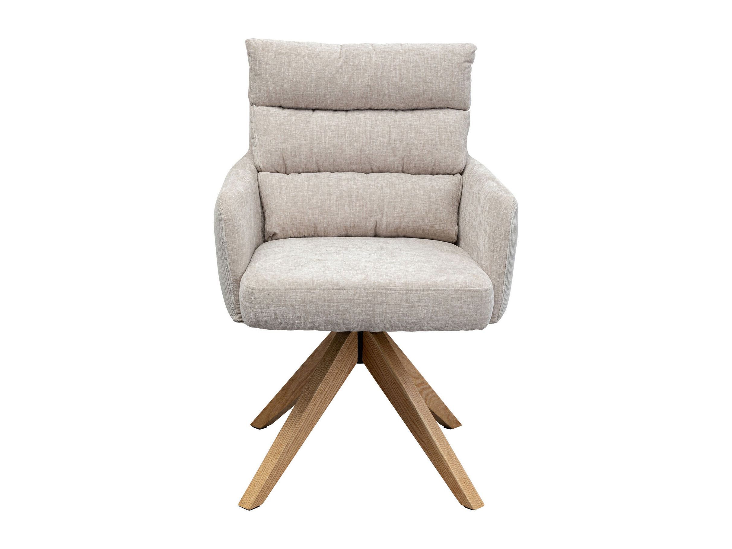 Тканевый поворотный стул с подлокотниками KARE Design BOSSE ARCH-00055964 - Вид №10