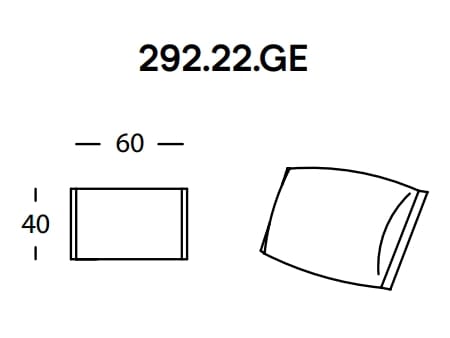 Подушка для дивана SANCAL Rew ARCH-00122442 - Вид №2